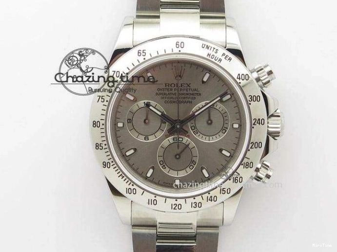 MiroTime 0328 Daytona 116509 SS Noob 1:1 Best Edition 904L SS Case and Bracelet Blue Dial SA4130 V AllSeason 3180